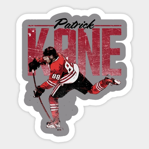 Patrick Kane Chicago Retro Sticker by Erianna Bee